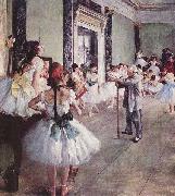 The Dance Class Edgar Degas